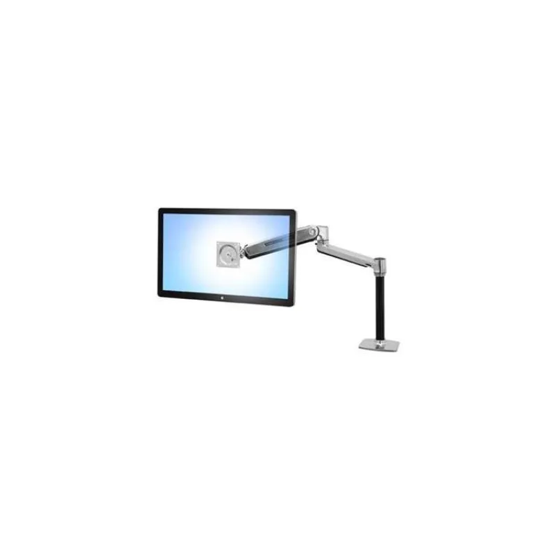 ERGOTRON LX HD Sit-Stand Desk Mount LCD Arm, Polished, stolní rameno max 46" display (45-384-026)