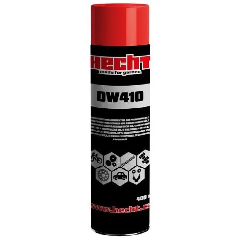 Mazací a konzervačný olej v spreji - HECHT DW-410