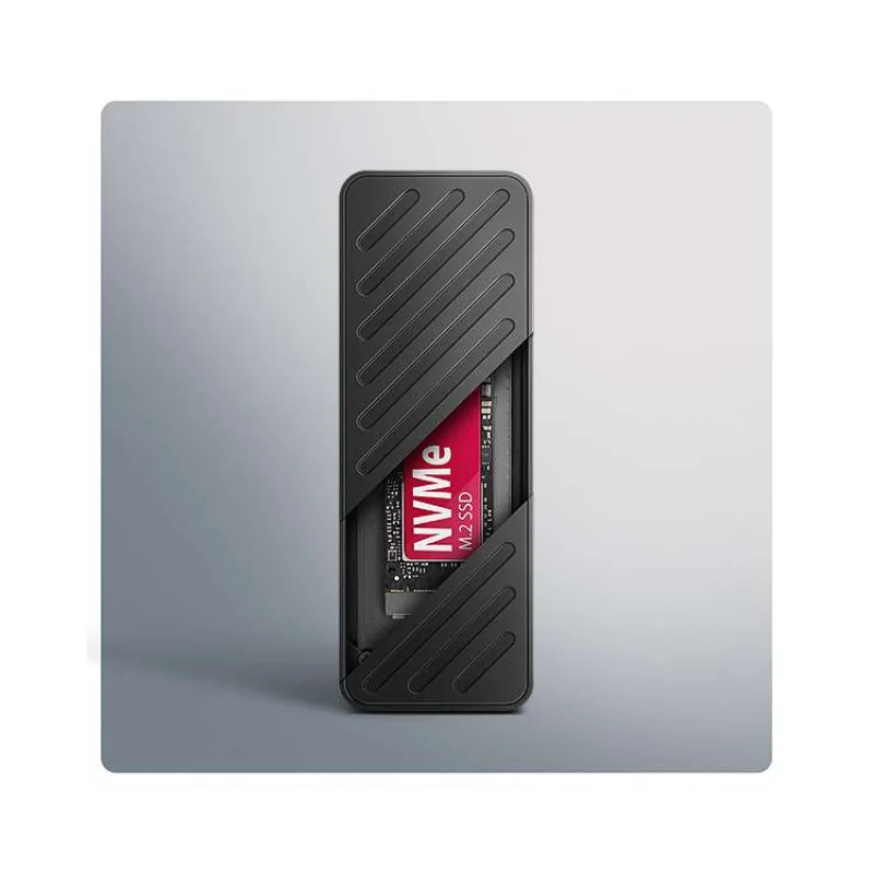 AXAGON EEM2-20G, USB-C 20Gbps - M.2 NVMe SSD kovový ARMORED box (EEM2-20G)