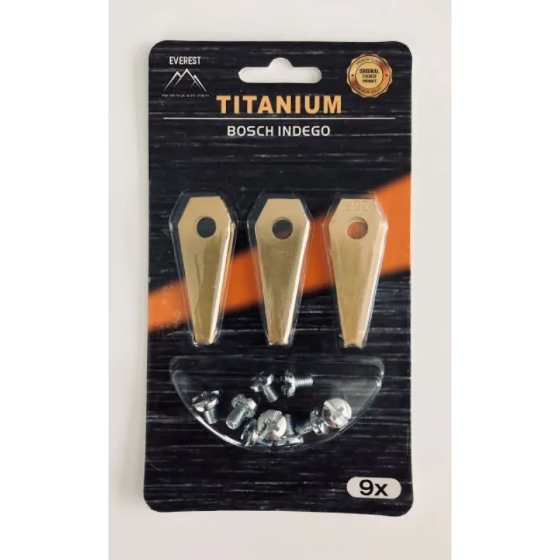 NÔŽ ROBOTICKÝCH KOSAČEK BOSCH TYTAN - SADA 9 ks