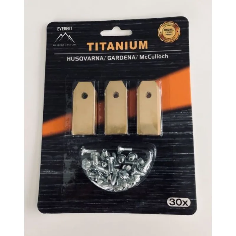 NÔŽ ROBOTICKÝCH KOSAČEK HUSQVARNA GARDENA 43mm TYTAN - SADA 30 ks