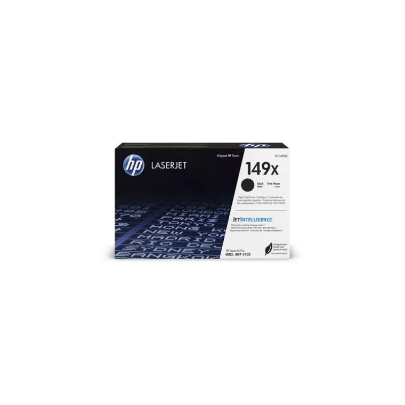 HP 149X High Yield Black Original LaserJet Toner Cartridge (W1490X)