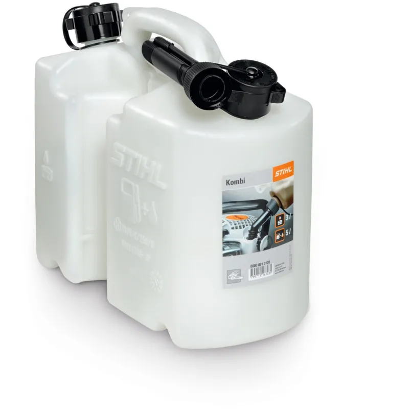 Kombikanister, priehľadný - štandard