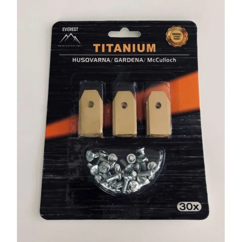 NÔŽ ROBOTICKÝCH KOSAČEK HUSQVARNA GARDENA 35mm TYTAN - SADA 30 ks