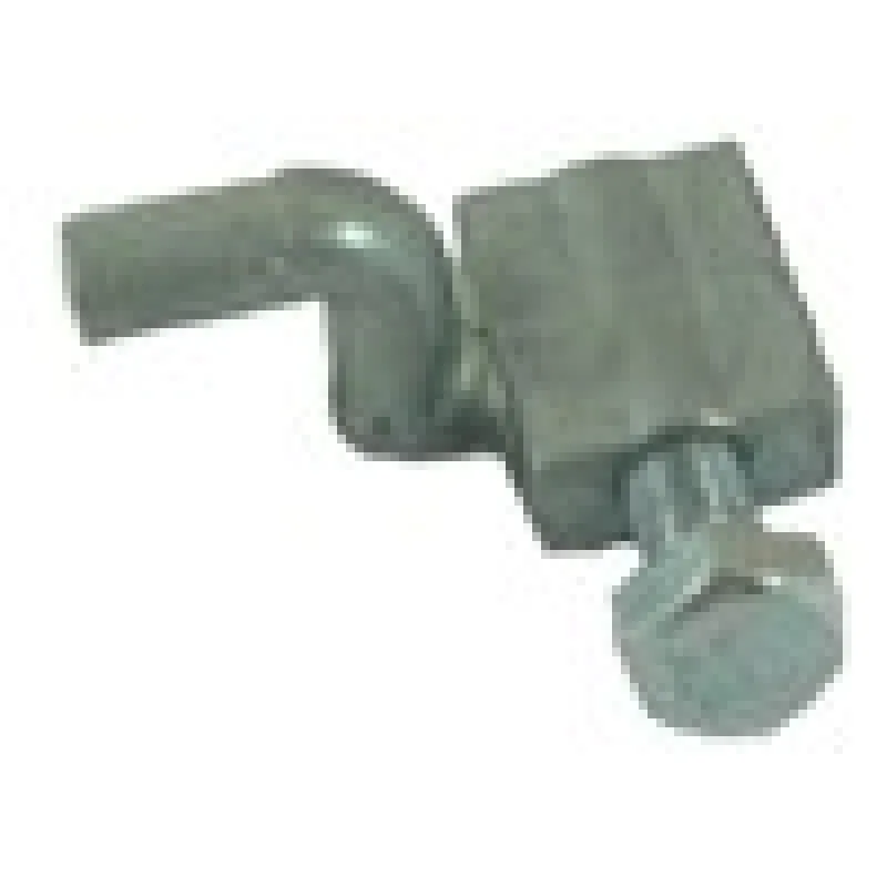 KONCOVKA LANKA UNIVERZÁLNA z hliníka, s priechodným otvorom