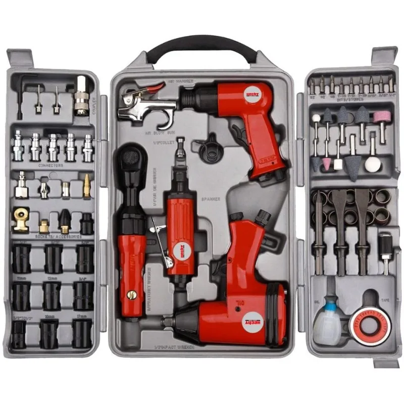 Sada pneumatického náradia 71 ks - HECHT 002075E