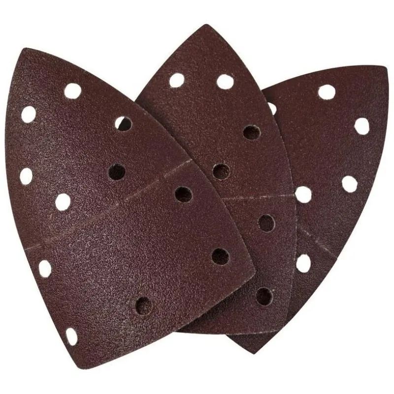 Brúsny papier delta 102x62 / 93 mm, 2x K60, 2x K80, 2x K100