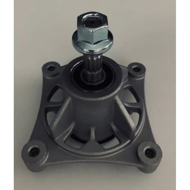 MANDRELA NOŽA HUSQVARNA KOMPLET UPEVNENIE 4 SKRUTKY 5-CÍPA HVIEZDA TRAKTORY S KOŠOM