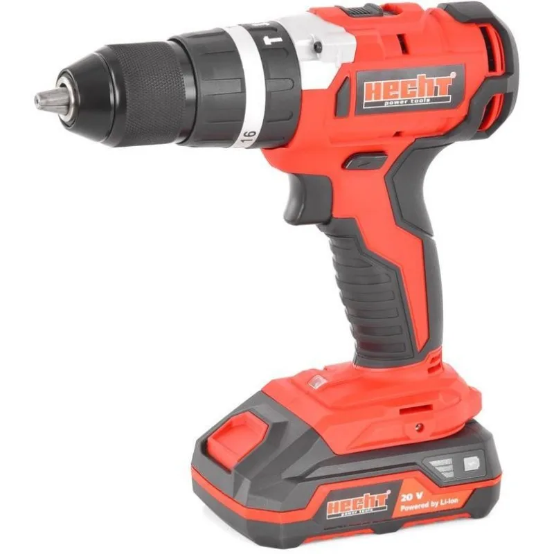 Akumulátorový skrutkovač/príklepová vŕtačka - HECHT 1289