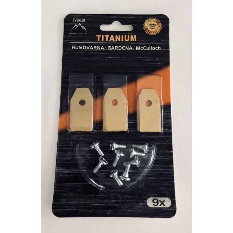 NÔŽ ROBOTICKÝCH KOSAČEK HUSQVARNA GARDENA 35mm TYTAN - SADA 9 ks