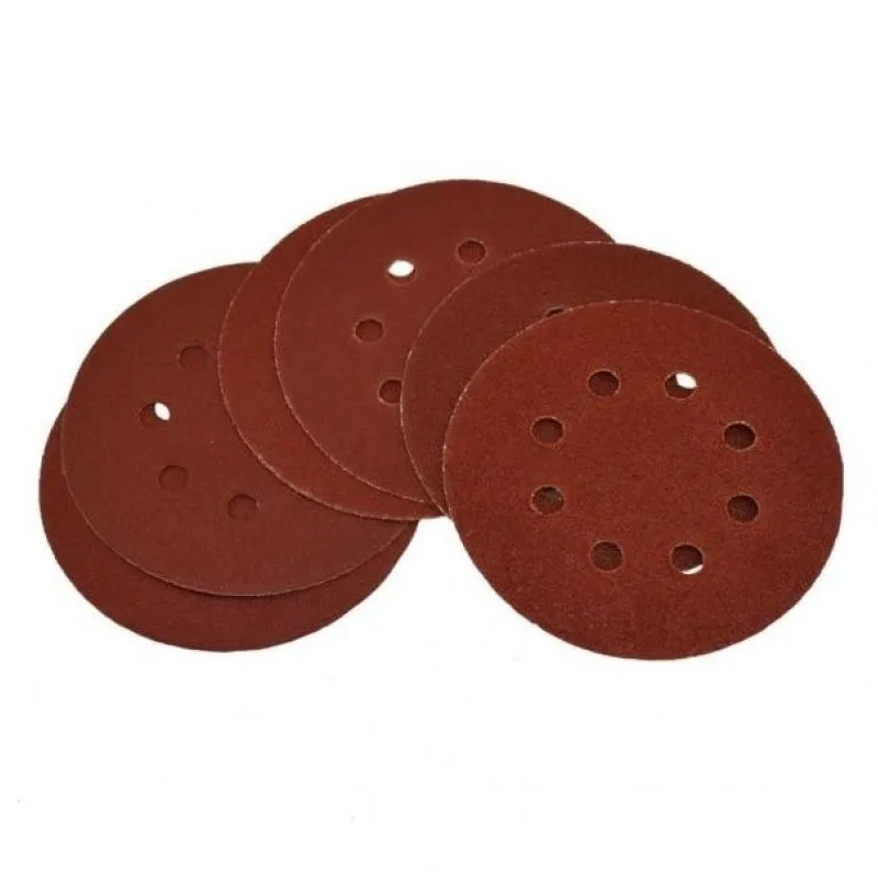 Brúsny papier 125 mm, 2x K100, 2x K120, 2x K180