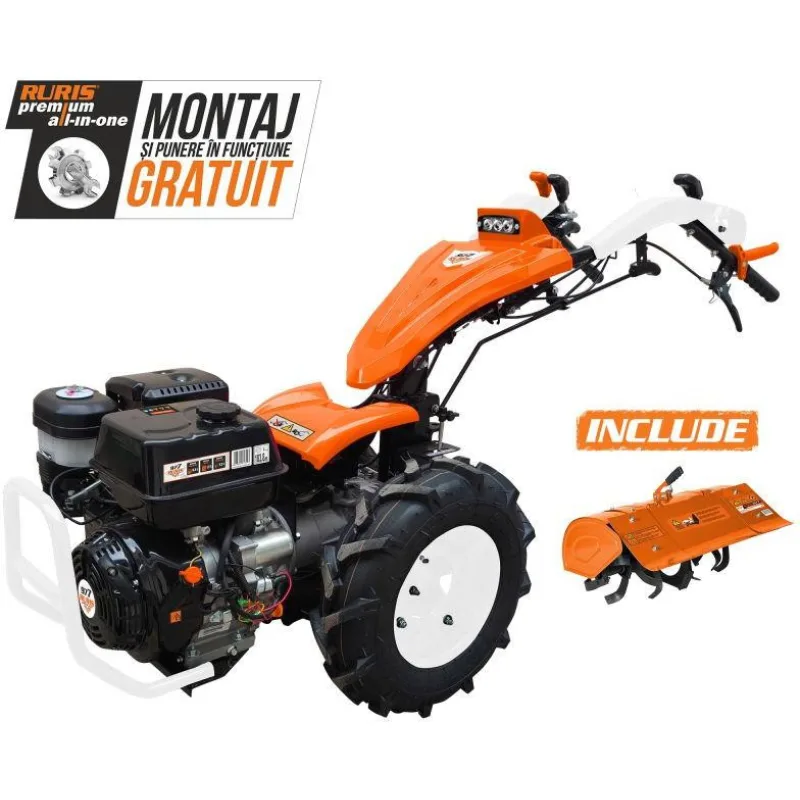 RURIS malotraktor C977 + kultivátor