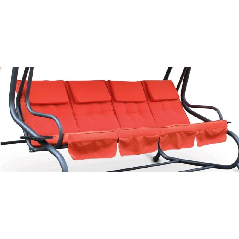 Polstr hojdačka Milano (4ks) oranž.