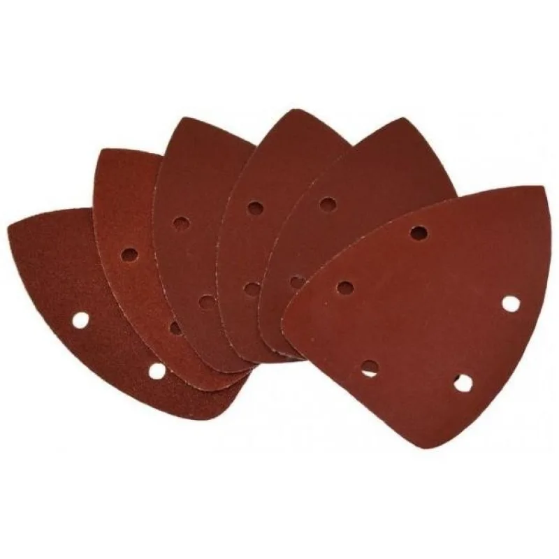 Brúsny papier delta 140x102 mm, 2x K100, 2x K120, 2x K180