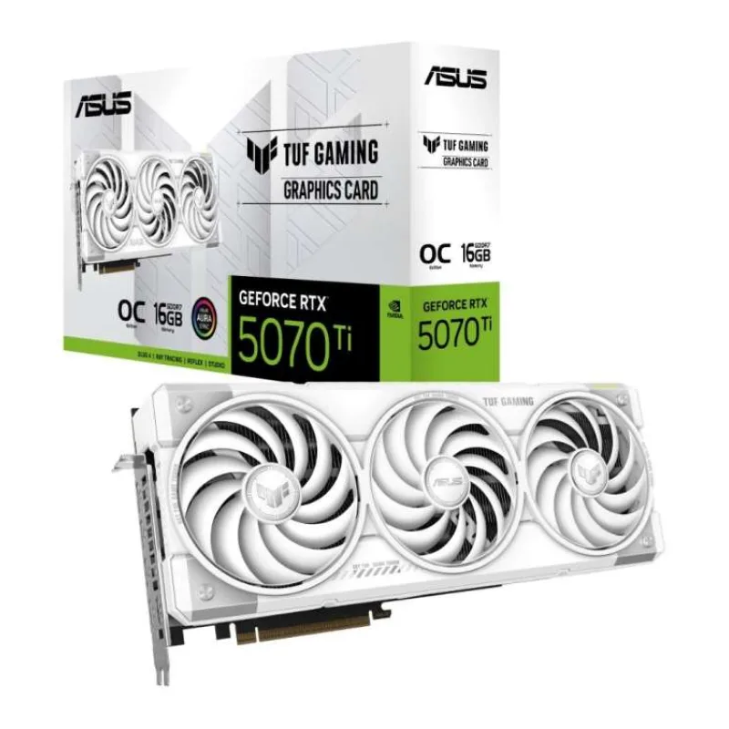 ASUS TUF-RTX5070TI-O16G WHITE-GAMING (90YV0MD3-M0NA00)