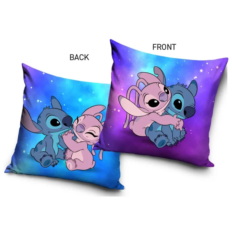 Detský vankúšik Lilo a Stitch Vesmírne Objatie 40x40 cm
