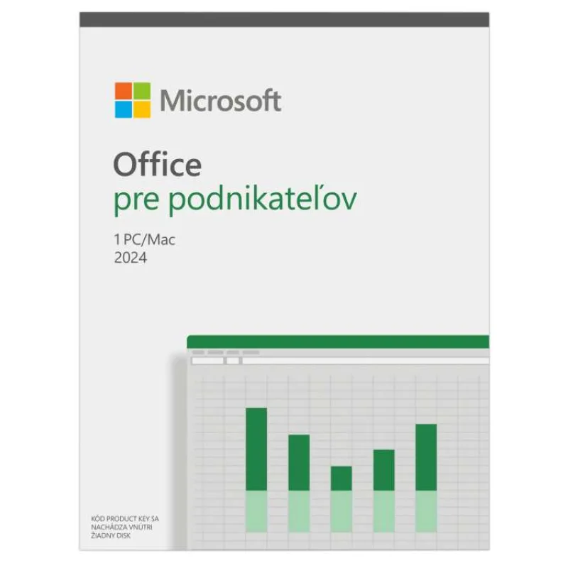 Microsoft Office 2024 pre domácnosti a podnikateľov SK Akcie (EP2-06684)