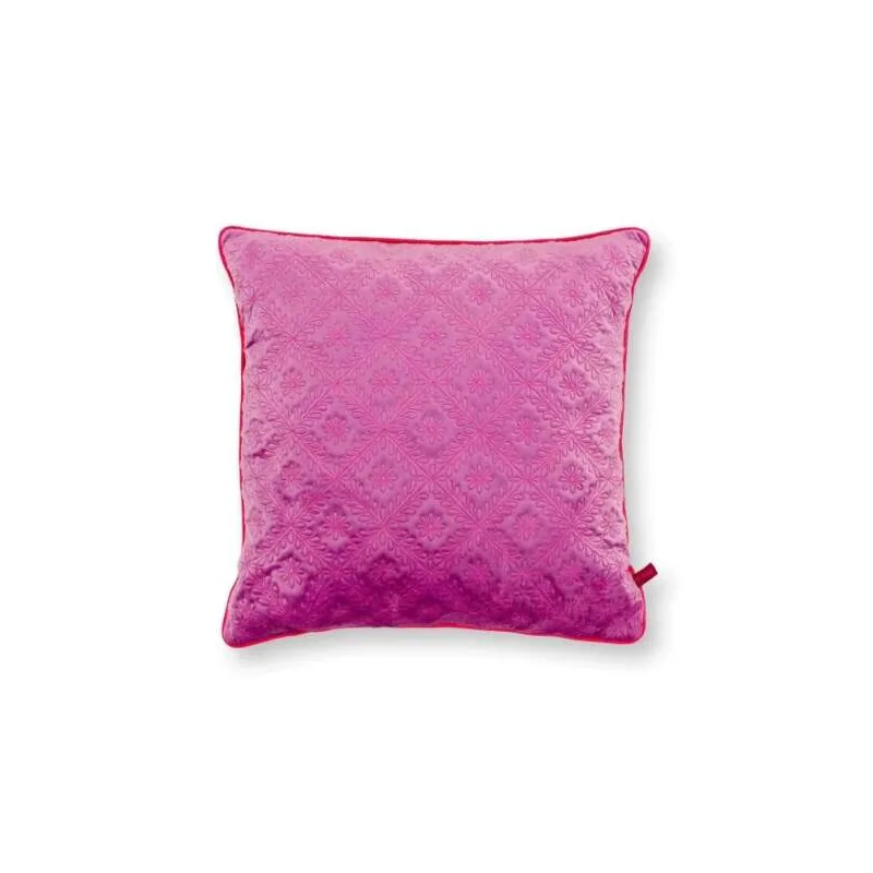 Pip Studio dekorační polštář Quilted Daisy 50x50 cm, růžový