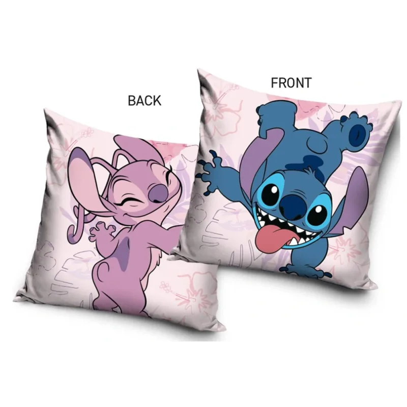 Detský vankúšik Lilo a Stitch Hravé Vyvádzanie 40x40 cm