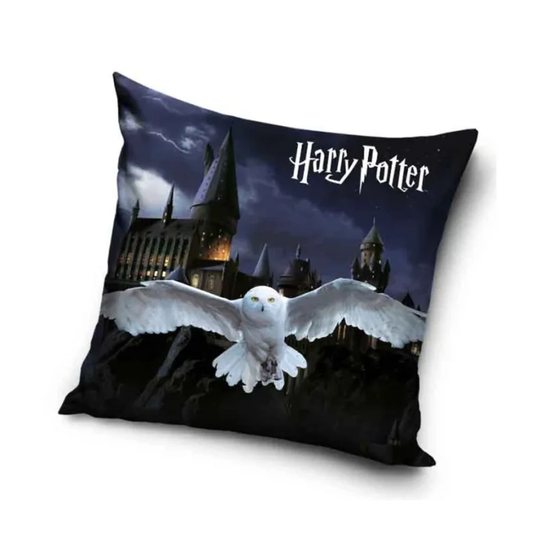 Detský vankúšik Harry Potter Hedviga v Rokforte 40x40 cm