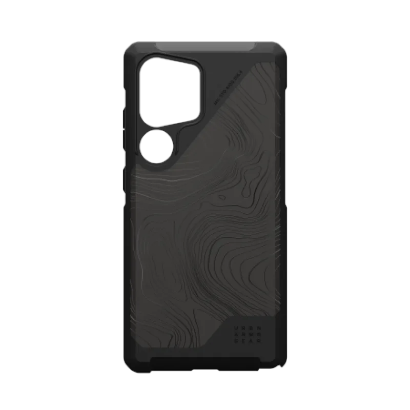 Puzdro UAG Metropolis LT Magnet Topography pre Samsung Galaxy S25 Ultra 5G - čierne