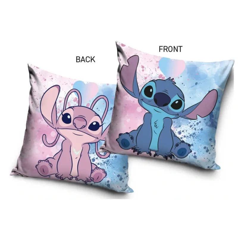 Detský vankúšik Lilo a Stitch Nerozluční Kamaráti 40x40 cm
