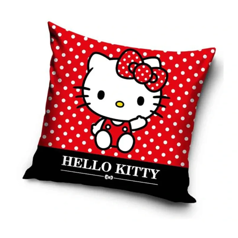 Detský vankúšik Hello Kitty Red 40x40 cm