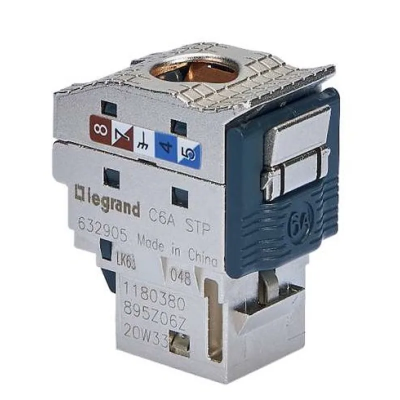 Legrand LINKEO-C Keystone Cat5e, tieneny STP, samorezný TOOLESS,…