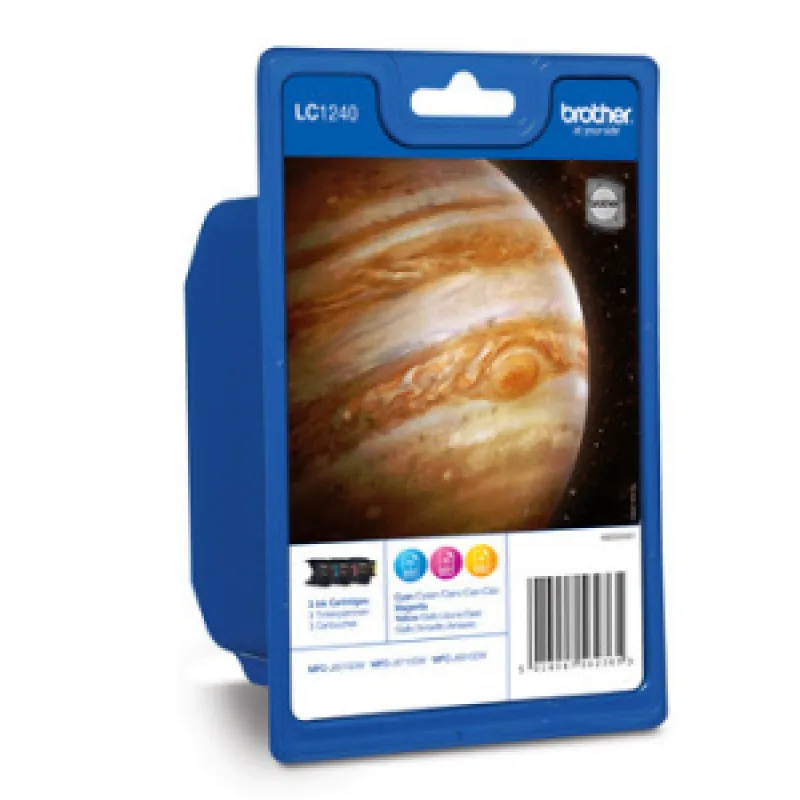 LC-1240RBWBP (atrament multipack - tri farby) LC1240RBWBP