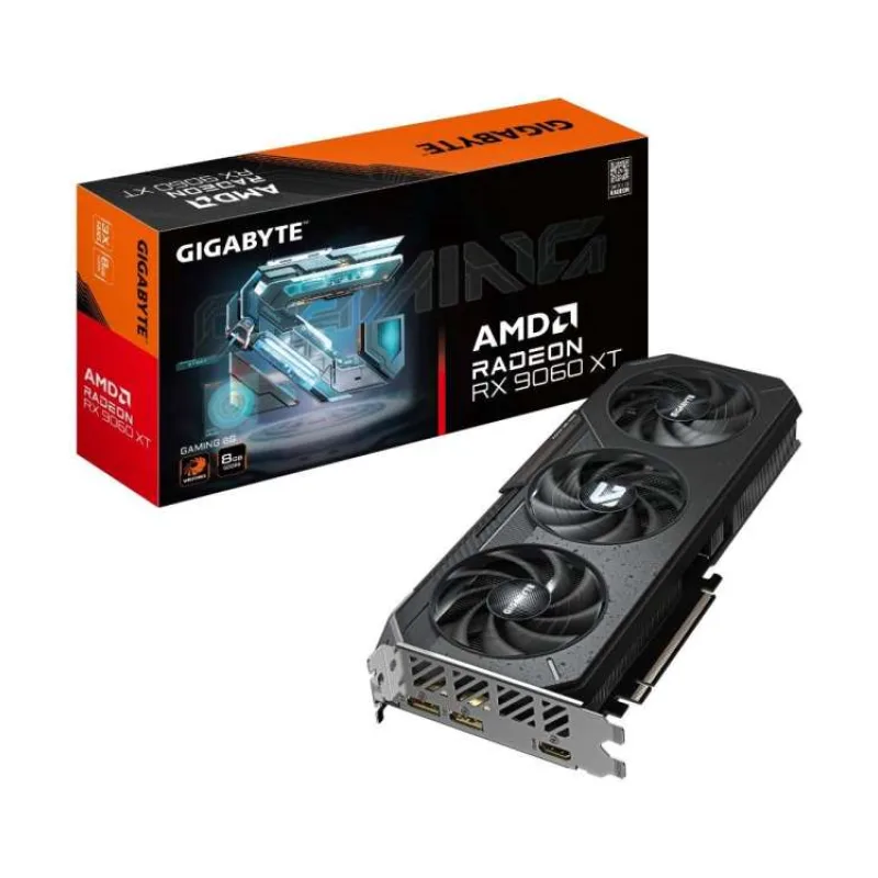GIGABYTE VGA AMD Radeon RX 9060 XT GAMING 8GB, 8GB GDDR6, 2xDP, 1xHDMI (GV-R9060XTGAMING-8GD)