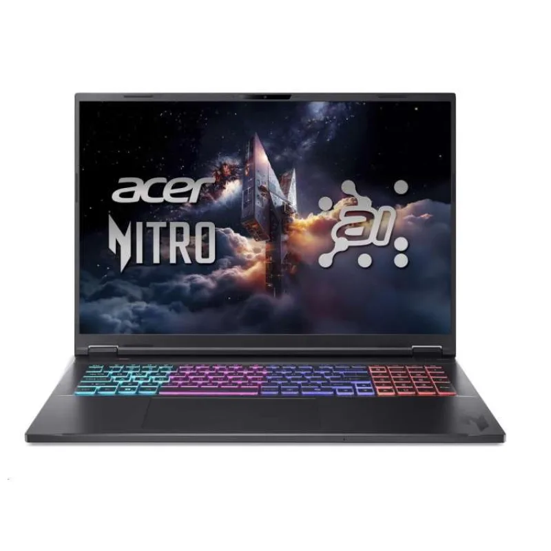 ACER NTB Nitro 18 AI (AN18-61-R3KG),AI 9 365,18" 2560x1600,32GB,1TB SSD,RTX 5060,W11 Home,Obsidian Black (NH.QYGEC.001)