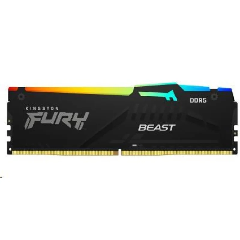 KINGSTON DIMM DDR5 16GB 5600MT/ s CL36 FURY Beast RGB EXPO KF556C36BBEA-16