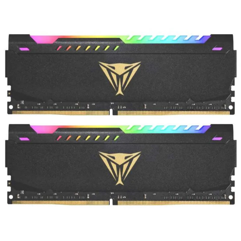 Patriot Viper/DDR4/64GB/3200MHz/CL18/2x32GB/RGB/Black (PVSR464G320C8K)