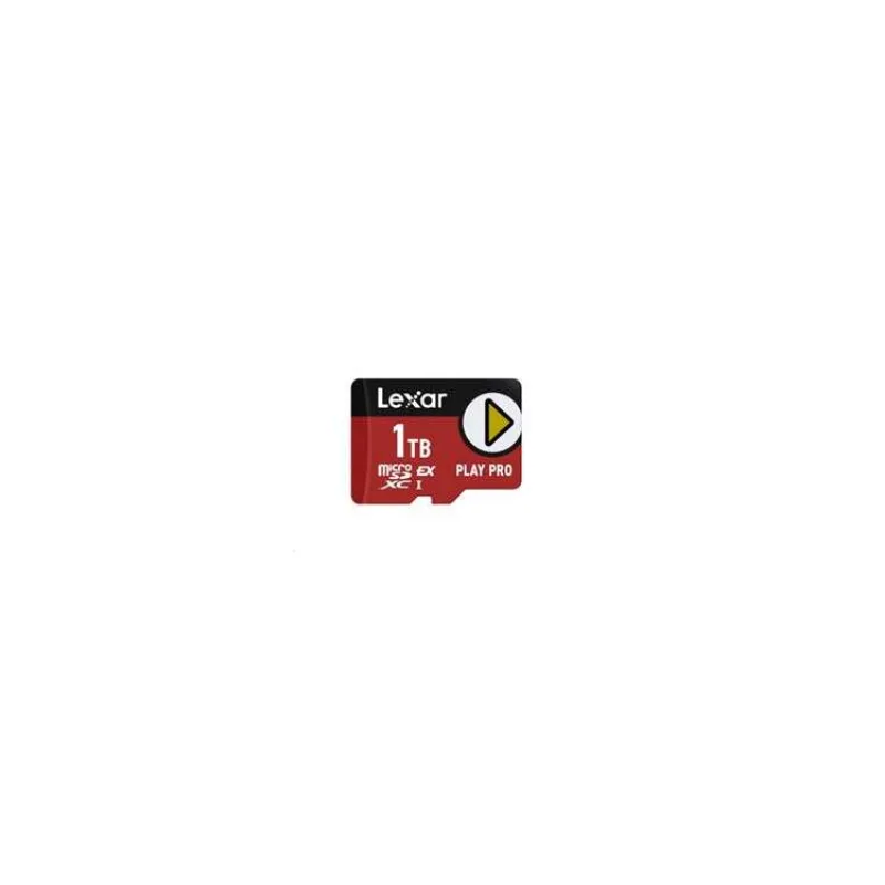 1TB Lexar® PLAY microSD™ Express UHS-I cards, up to 900MB/s read (LMSXPS0001T-BNNNG)