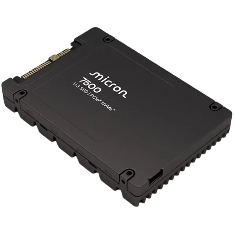 Micron 7500 PRO 7680GB NVMe U.3 (15mm) TCG-Opal Enterprise SSD [Single…