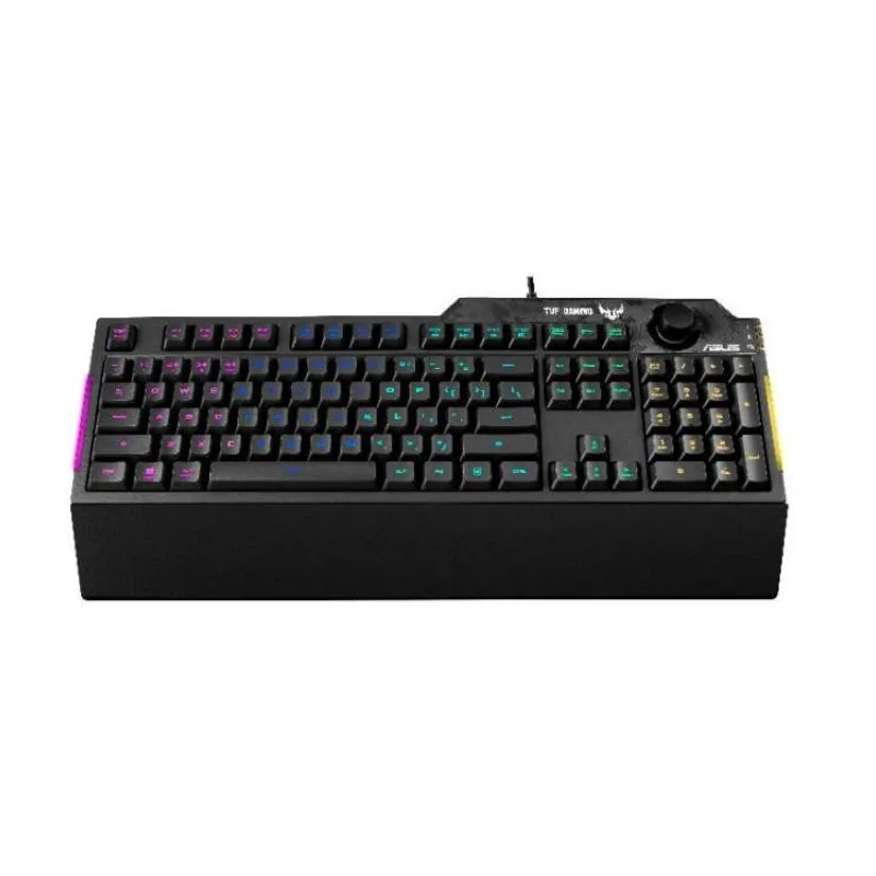 ASUS klávesnice TUF GAMING K1 (RA04), membránová, US, černá (90MP01X0-BKUA00)