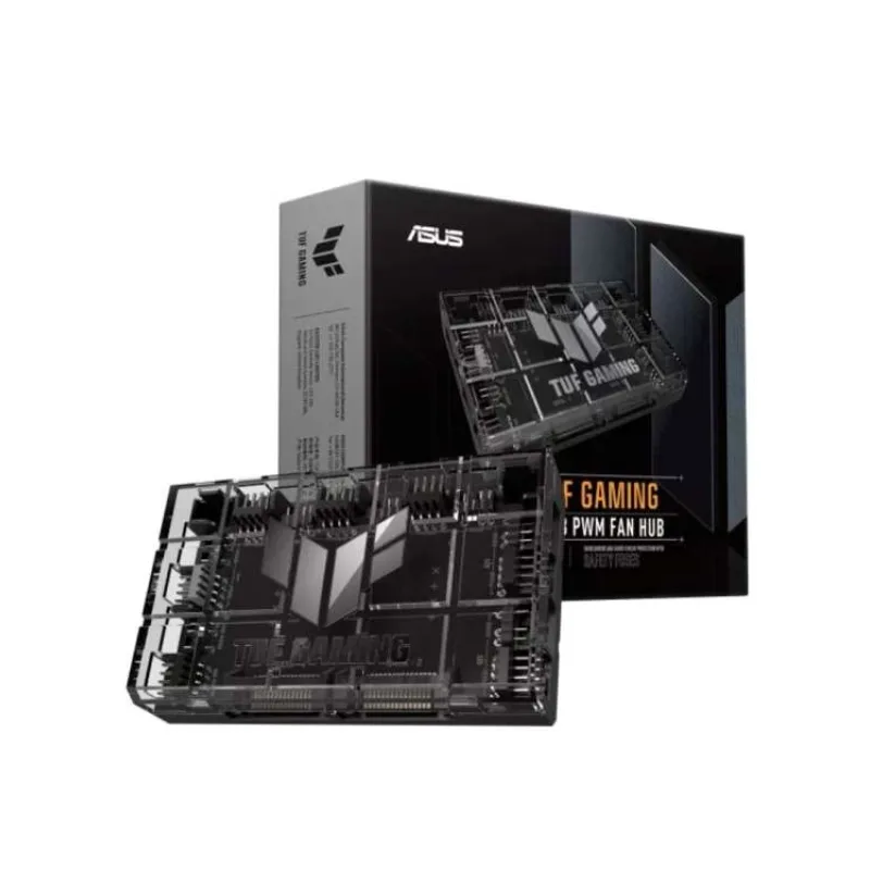ASUS TUF GAMING ARGB FAN HUB, 6x ARGB Fan, 2x SATA, černá (90DA00C0-B09000)