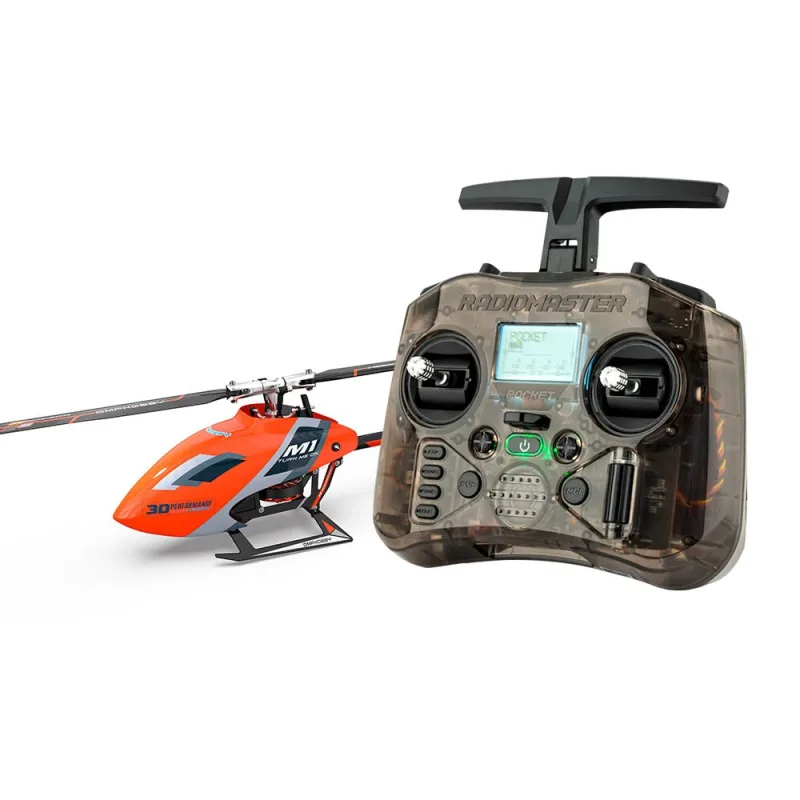 OMP M1 EVO RC 3D vrtulník RTF-Oranžová