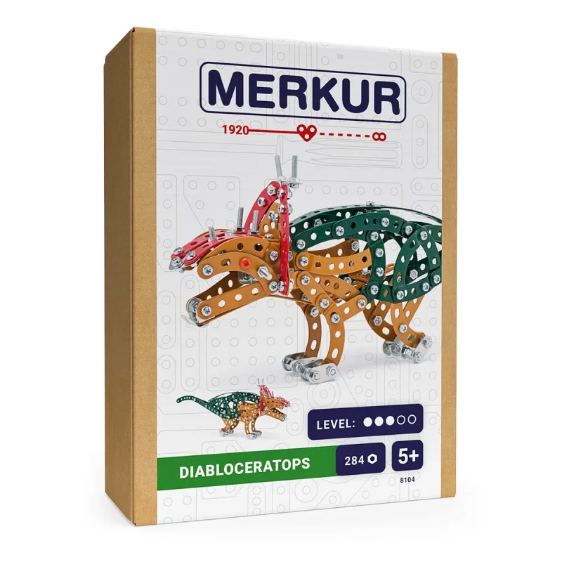 Merkur DINO - Diabloceratops, 284 dielikov