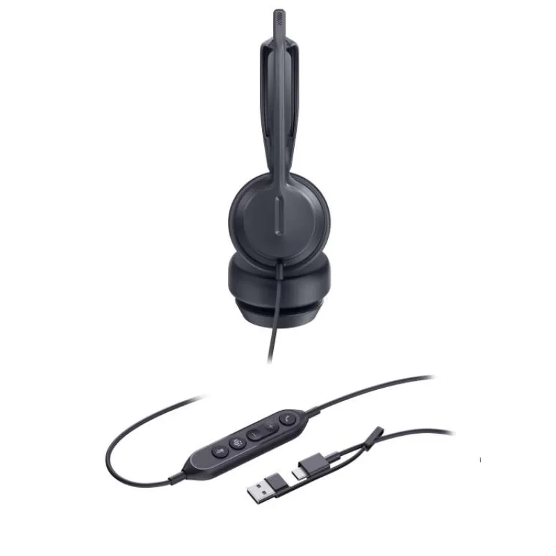 Yealink UH42 Dual Teams USB-C/A, drôtová náhlavná (UH42DualTeamsUSB-C/A)