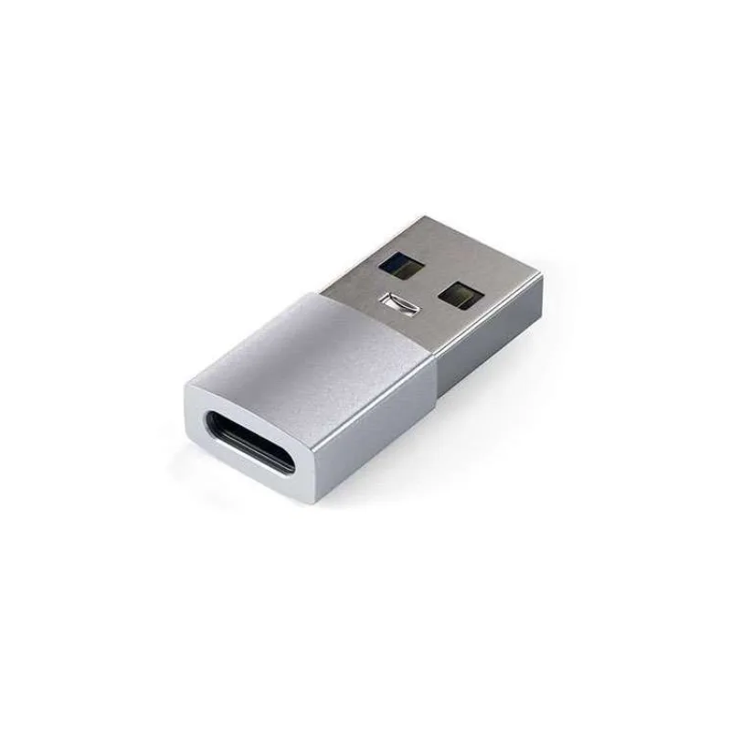 Satechi adaptér USB 3.0 to USB-C - Silver Aluminium (ST-TAUCS)