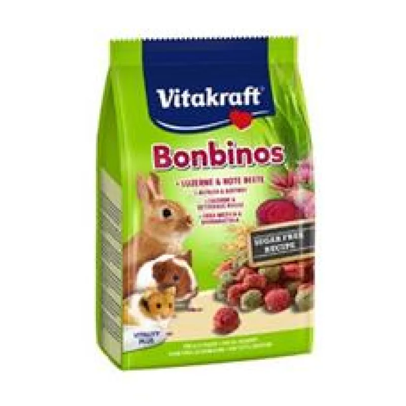 Vitakraft Rodent Rabbit poch. BonBinos Rote Bete 40g