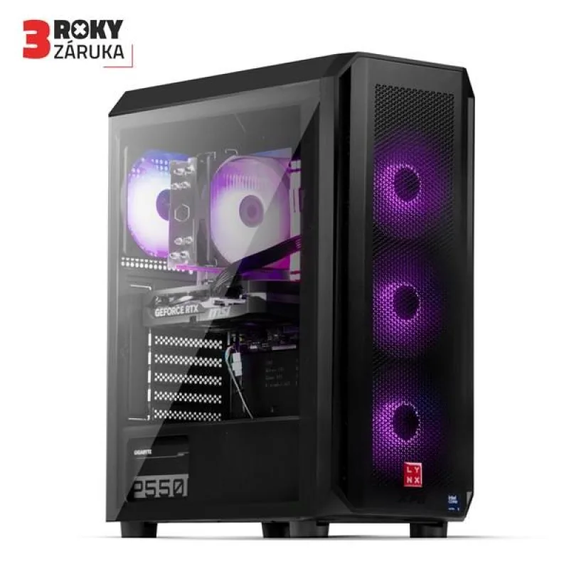 LYNX Challenger Ultra 5 225F 32GB 1TB SSD NVMe RX 9060 XT 16G W11 Home…