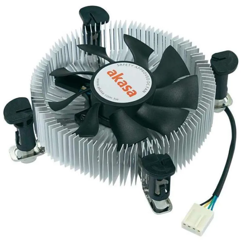 AKASA chladič CPU - mini-ITX a mATX skrine - Intel (AK-CCE-7106HP)