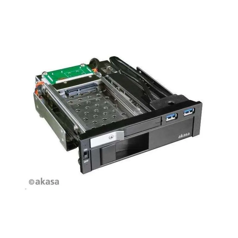 AKASA Lokstor M51 - 2.5 "a 3.5" HDD rack do 5,25" (AK-IEN-01)