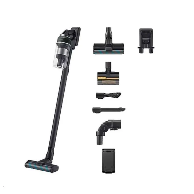 Samsung 2-in-1 stick vacuum Battery Dry Bagless 580 W Black, Chrome, Green, Wood, EU (VS20C852CTN/WA)