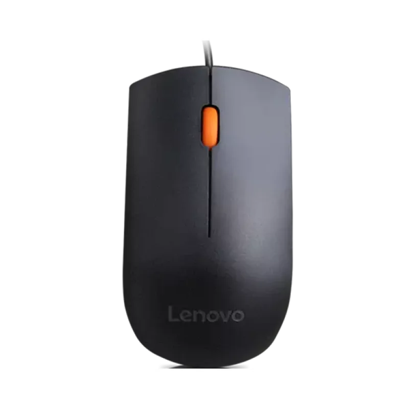 Lenovo 300 Compact Mouse 1600 DPI Wired USB Black