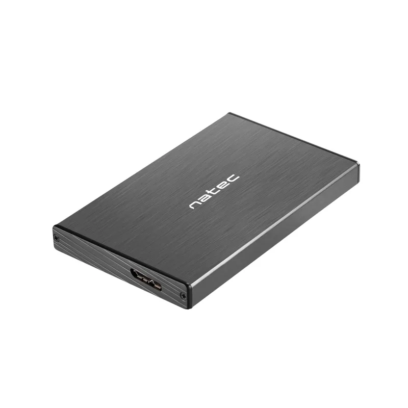 Externý box pre HDD 2, 5" USB 3.0 Natec Rhino Go, čierny, hliníkové telo…