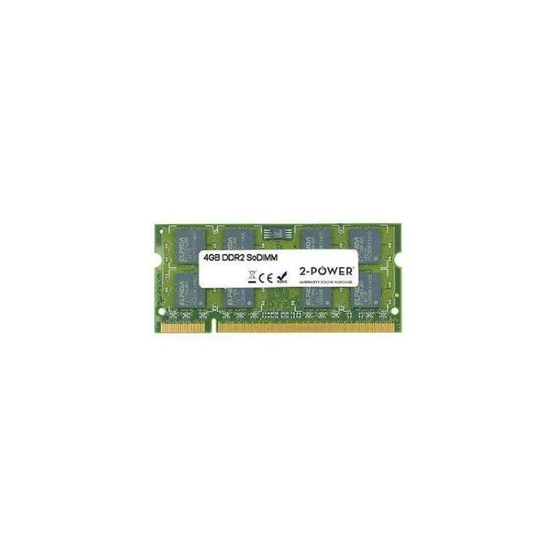 2-Power 4GB PC2-6400S 800MHz DDR2 CL6 SoDIMM 2Rx8 (DOŽIVOTNÍ ZÁRUKA) (MEM4303A)