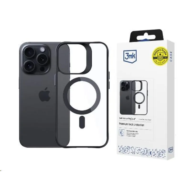 3mk ochranný kryt Satin Armor MagCase pro iPhone 14 Pro Max 5903108563802